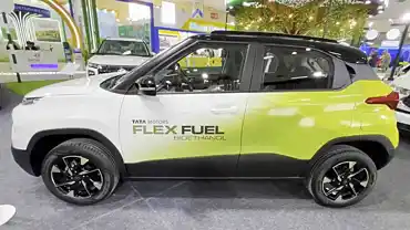 Tata Punch flex-fuel: Now in pictures