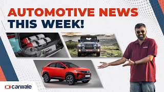 Automotive News Round Up | Thar 5 Door, Curvv Diesel, Nexon CNG, Brezza Bio Gas, Creta N Line